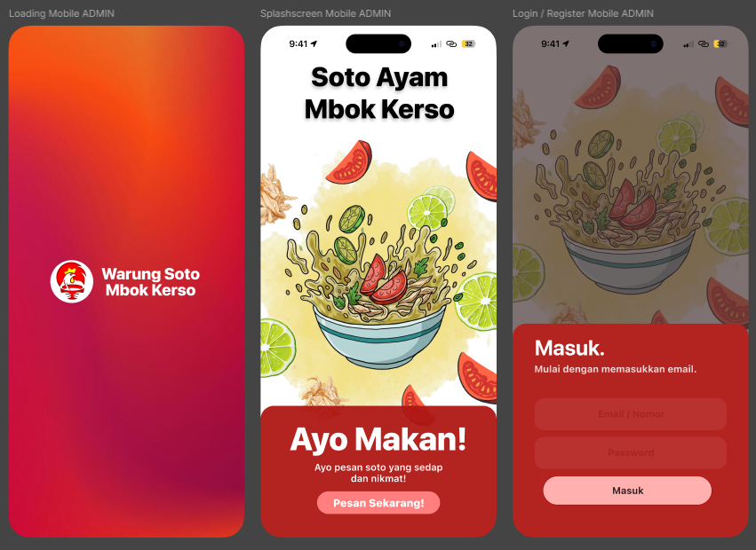 Mobile Admin - Aplikasi Kasir TA